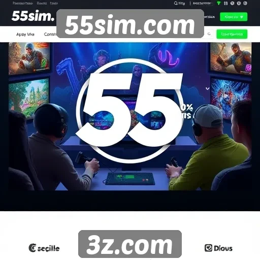 Impacto do 55sim.com na comunidade de gamers